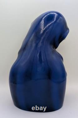 Antique Goldschieder 1937 Ceramic Statue Madonna designed by Adolf Prischl