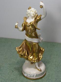 Antique Gypsy Flamenco Dancer Porcelain Figurine German Hutschenreuther