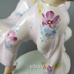 Antique Huge Royal Dux Porcelain Figurine, Gypsy Dancer