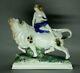 Antique Karl Ens Europa And The Bull Germany Porcelain Figurine Art Deco C 1920