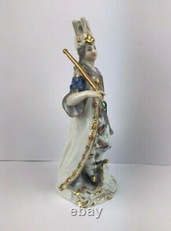 Antique Meissen Asia F. Meyer 1720 Hand Painted Royal Porcelain Figurine 19'c