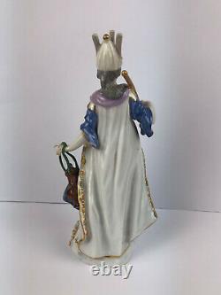 Antique Meissen Asia F. Meyer 1720 Hand Painted Royal Porcelain Figurine 19'c