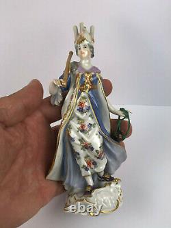 Antique Meissen Asia F. Meyer 1720 Hand Painted Royal Porcelain Figurine 19'c