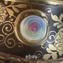 Antique Nippon Porcelain Vase Hand Painted Art Deco Morimura Bros