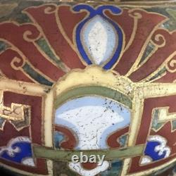 Antique Nippon Porcelain Vase Hand Painted Art Deco Morimura Bros