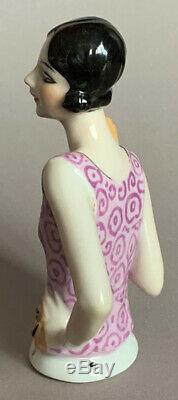 Antique Porcelain Half Doll Flapper Fasold & Stauch Germany 1920/30's Art Deco