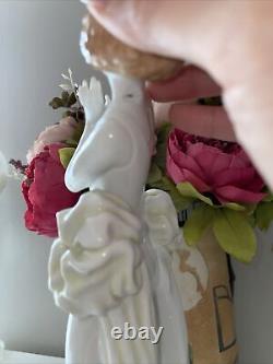 Antique Rosenthal Art Deco German Porcelain Lady Dancer Figurine Charol As Is