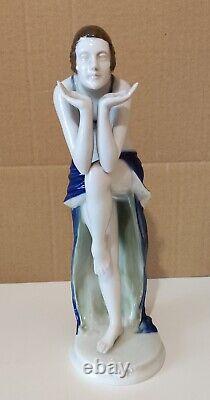 Antique Rosenthal Art Deco Porcelain Figurine by D. Charol 1920's