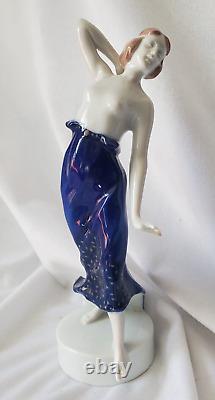 Antique Rosenthal Porcelain Figurine Ionic Dancer H201 Early 20th Century