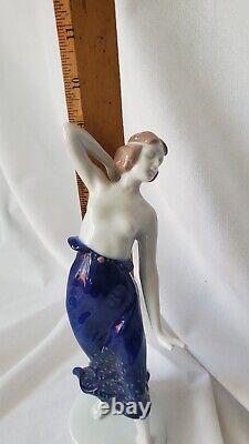 Antique Rosenthal Porcelain Figurine Ionic Dancer H201 Early 20th Century