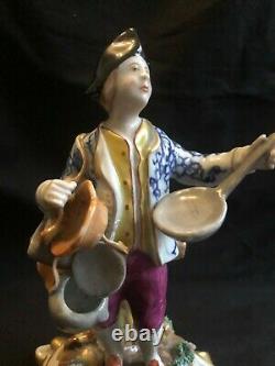 Antique SEVRES porcelain. Seller of kitchenware. Marked bottom