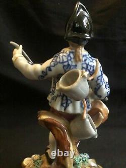 Antique SEVRES porcelain. Seller of kitchenware. Marked bottom