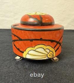 Antique Sevres French Art Deco Inkwell, Porcelain