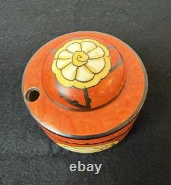 Antique Sevres French Art Deco Inkwell, Porcelain