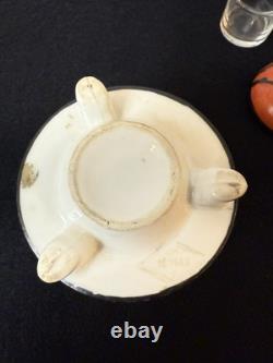 Antique Sevres French Art Deco Inkwell, Porcelain