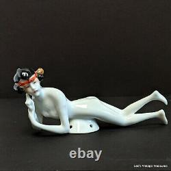 Antique Superb Bathing Beauty, Nude Flapper doll, Half Doll Related, Art Deco