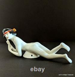 Antique Superb Bathing Beauty, Nude Flapper doll, Half Doll Related, Art Deco