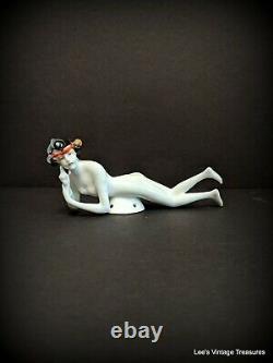 Antique Superb Bathing Beauty, Nude Flapper doll, Half Doll Related, Art Deco