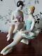 Antique Ussr Porcelain Figurine Ballerinas In The Intermission Of The Kiev