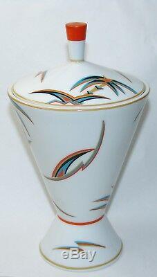 Antique Vintage 1920's ROSENTHAL Vase Kurt WENDLER Porcelain Art Deco Jugendstil