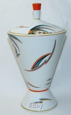 Antique Vintage 1920's ROSENTHAL Vase Kurt WENDLER Porcelain Art Deco Jugendstil