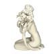 Antique Von Schierholz Porcelain Nude Woman Kneeling Figurine Rococo Art Nouveau