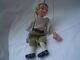 Antique Porcelain Figurine Boy Dancing With A Rope