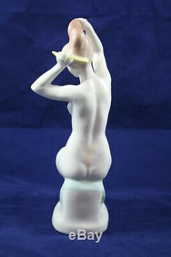 Aquincum Hungary Art Deco Porcelain Nude Figurine