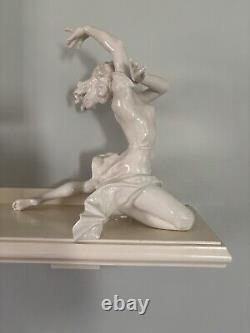 Art Deco 12 Hutschenreuther Karl Tutter Porcelain THE FINALE Dancer Figure Mint