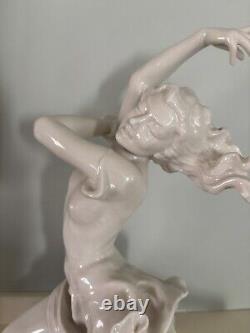 Art Deco 12 Hutschenreuther Karl Tutter Porcelain THE FINALE Dancer Figure Mint