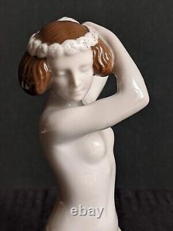 Art Deco 1917 Rosenthal Ariadne Porcelain Figurine A. Caasmann Design