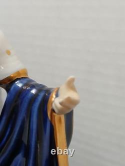 Art Deco Cobalt Porcelain Sister's Dancing Figurine. Royal Dux