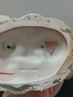 Art Deco Cobalt Porcelain Sister's Dancing Figurine. Royal Dux