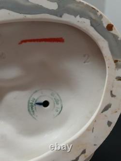 Art Deco Cobalt Porcelain Sister's Dancing Figurine. Royal Dux