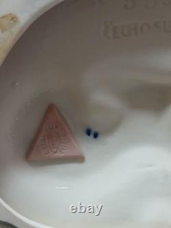 Art Deco Cobalt Porcelain Sister's Dancing Figurine. Royal Dux