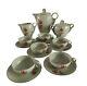 Art Deco Coffee Service Pirkenhammer Porcelain Czechoslovakia Dated 1937