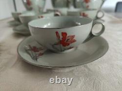 Art Deco Coffee Service Pirkenhammer Porcelain Czechoslovakia Dated 1937