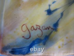 Art Deco Etling Paris France Porcelain Statue Gazan