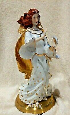 Art Deco Franklin Mint DESTINY Victoria Oldham Porcelain Figurine Sorceress Lady