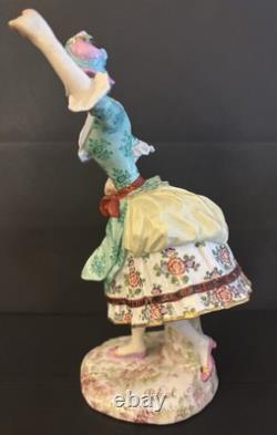Art Deco French Porcelain Dancer Figurine