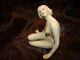 Art Deco-german Style Figurine Bathing Beauty Sexy Naked Art Nouveau Style Porce