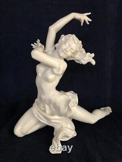 Art Deco Hutschenreuther Karl Tutter Porcelain THE FINALE Dancer Figure