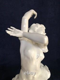 Art Deco Hutschenreuther Karl Tutter Porcelain THE FINALE Dancer Figure