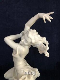 Art Deco Hutschenreuther Karl Tutter Porcelain THE FINALE Dancer Figure