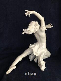 Art Deco Hutschenreuther Karl Tutter Porcelain THE FINALE Dancer Figure