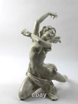 Art Deco Hutschenreuther Porcelain Karl Tutter The Finale Dancer Figurine
