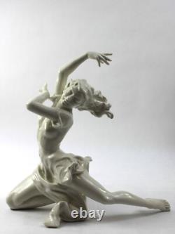 Art Deco Hutschenreuther Porcelain Karl Tutter The Finale Dancer Figurine
