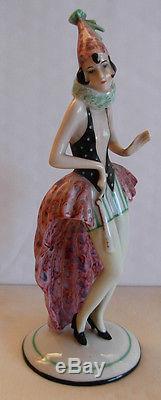 Art Deco Limbach Germany Porcelain Figurine- 1919-1944