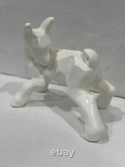 Art Deco MID Century Modern Baby Goat Figurine