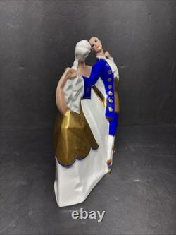 Art Deco Minuet Carnival Couple By Atelier de la Maitrise, Ayme of PARIS FRANCE